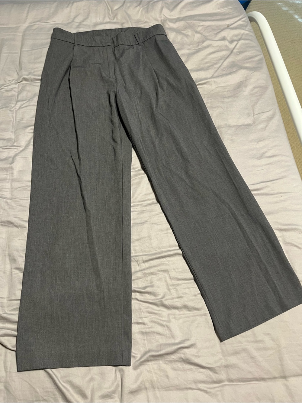 Garage Women's Gray Wide-Leg Trousers
